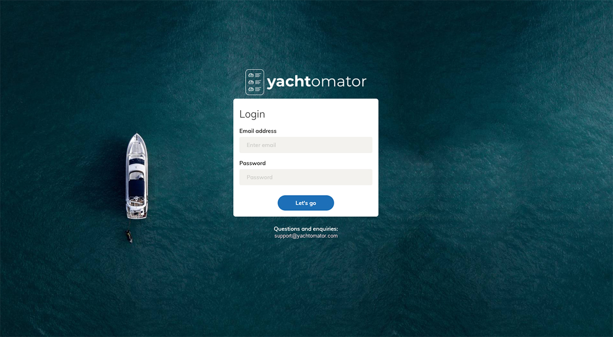 Yachtomator Dashboard